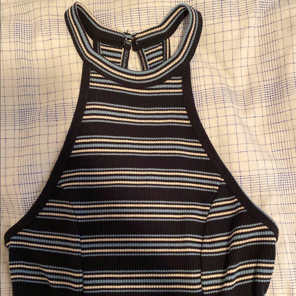 Hollister striped skater dress